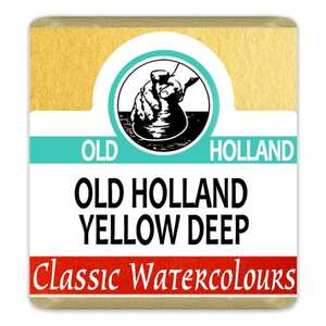 Old Holland Tablet Suluboya Seri 2 Old Holland Yellow Deep - Thumbnail