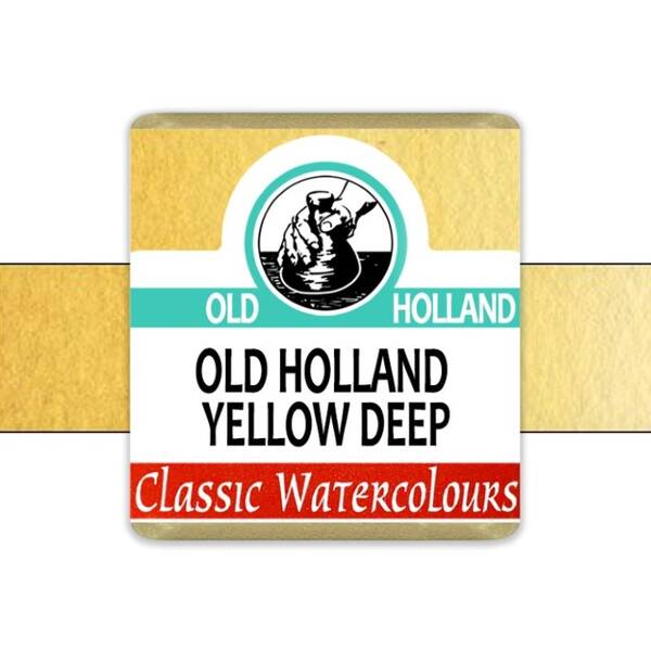 Old Holland Tablet Suluboya Seri 2 Old Holland Yellow Deep