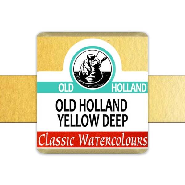 Old Holland Tablet Suluboya Seri 2 Old Holland Yellow Deep - 2