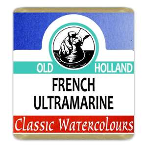 Old Holland Tablet Suluboya Seri 2 French Ultramarine - Thumbnail