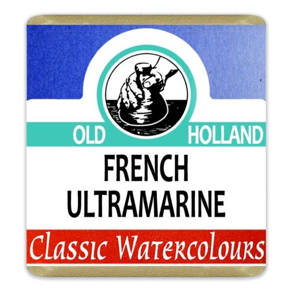 Old Holland Tablet Suluboya Seri 2 French Ultramarine - 1