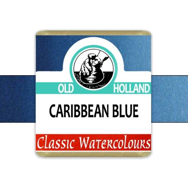 Old Holland Tablet Suluboya Seri 3 Caribbean Blue 