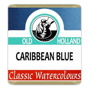 Old Holland - Old Holland Tablet Suluboya Seri 3 Caribbean Blue 