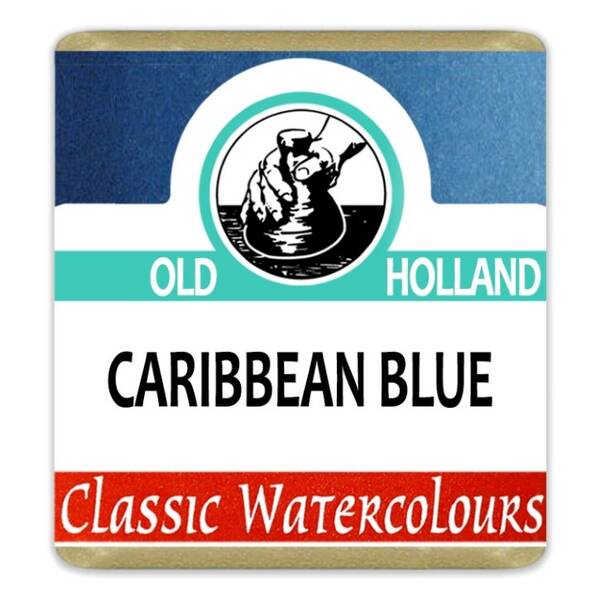 Old Holland Tablet Suluboya Seri 3 Caribbean Blue 