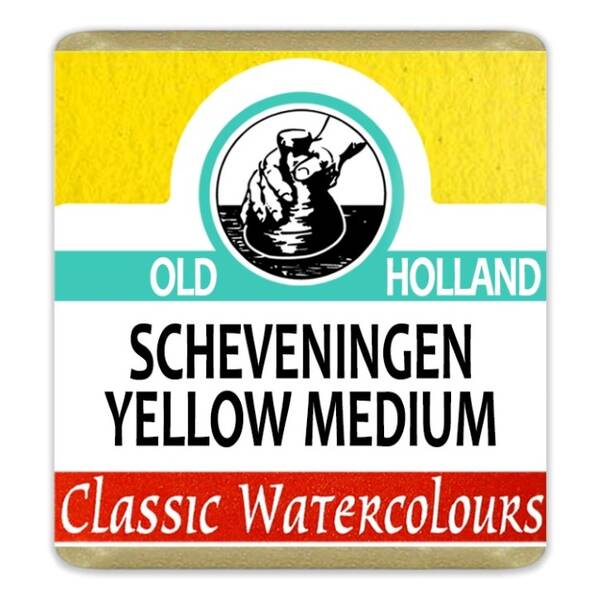 Old Holland Tablet Suluboya Seri 3 Scheveningen Yellow Medium