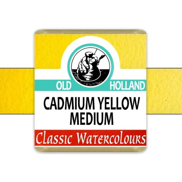 Old Holland Tablet Suluboya Seri 4 Cadmium Yellow Medium