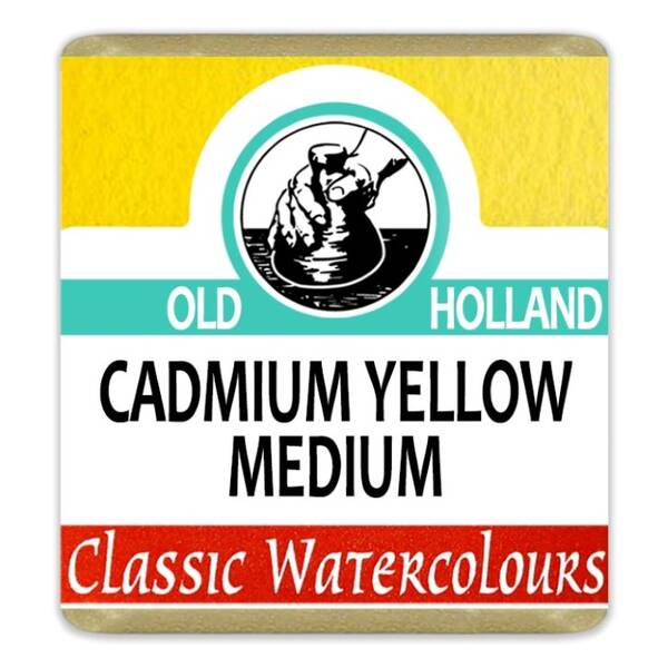 Old Holland Tablet Suluboya Seri 4 Cadmium Yellow Medium - 1