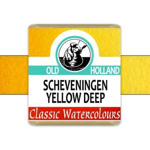 Old Holland Tablet Suluboya Seri 4 Scheveningen Yellow Deep - Thumbnail