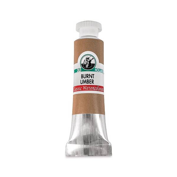 Old Holland Tüp Suluboya 6 Ml Seri 1 Burnt Umber - 3