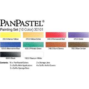 PanPastel Ultra Soft Artist Pastel Boya 10'lu Set 30101 - 3