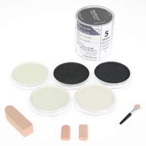 PanPastel Ultra Soft Artist Pastel Yardımcı Boya Malzemeleri 5'li Set 30005 - 1