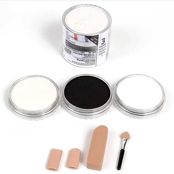 PanPastel Ultra Soft Artist Pastel Boya Blending - Shading 3'lü Set 30035 - 1