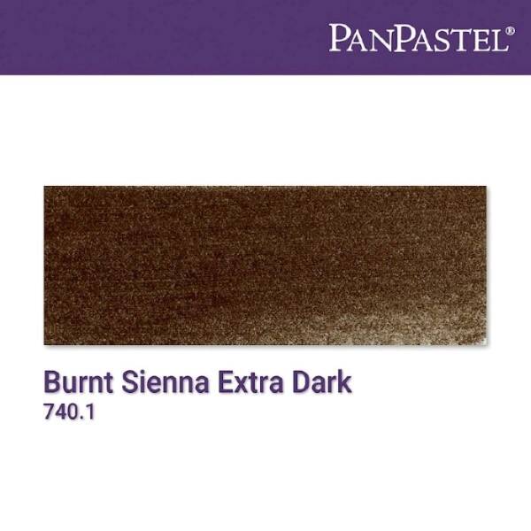 PanPastel Ultra Soft Artist Pastel Boya Burnt Sienna Extra Dark 27401 - 4
