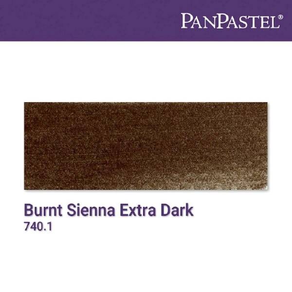 PanPastel Ultra Soft Artist Pastel Boya Burnt Sienna Extra Dark 27401