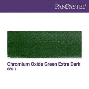 PanPastel Ultra Soft Artist Pastel Boya Chromium Oxide Green Extra Dark 26601 - 4