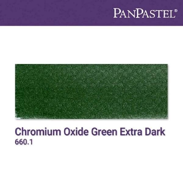 PanPastel Ultra Soft Artist Pastel Boya Chromium Oxide Green Extra Dark 26601