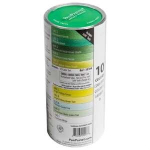 PanPastel Ultra Soft Artist Pastel Boya Greens 10'lu Set 30104 - 2