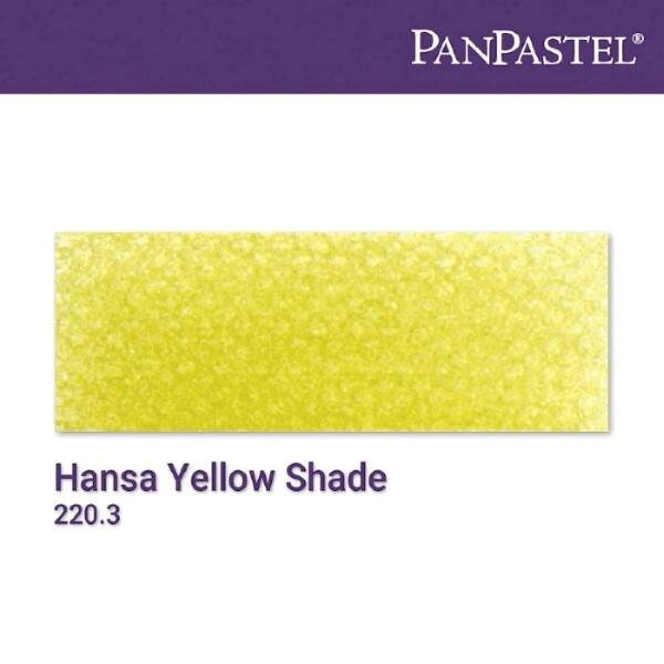 PanPastel Ultra Soft Artist Pastel Boya Hansa Yellow Shade 22203 - 4