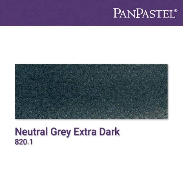 PanPastel Ultra Soft Artist Pastel Boya Neutral Grey Extra Dark 1 28201 - 4