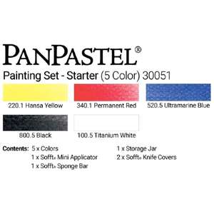 PanPastel Ultra Soft Artist Pastel Boya Starter 5'li Set 30051 - Thumbnail