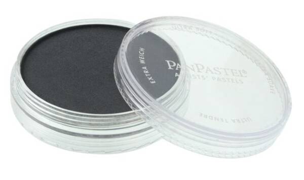 PanPastel Ultra Soft Artist Pastel Boya Pearl Medium Black Coarse 20014