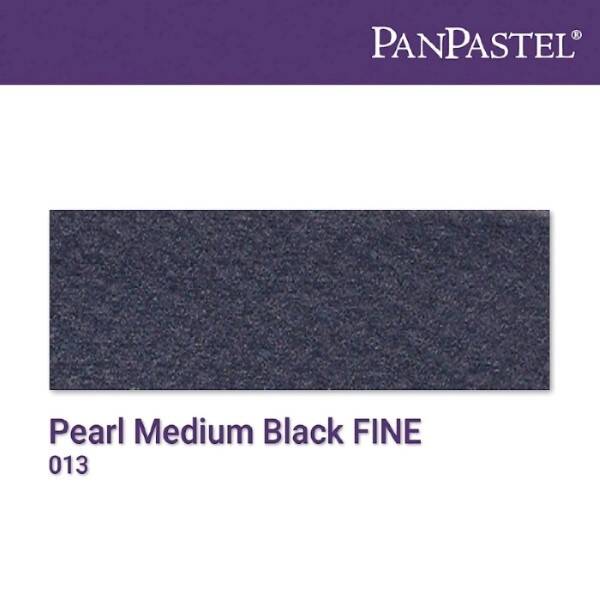 PanPastel Ultra Soft Artist Pastel Boya Pearl Medium Black Fine 20013 - 4