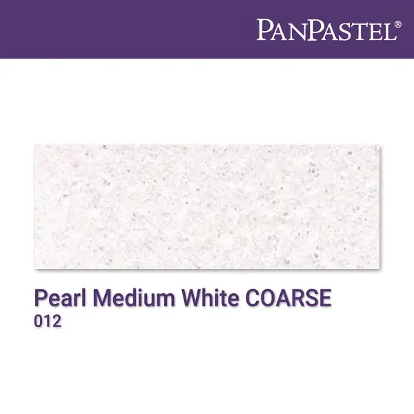 PanPastel Ultra Soft Artist Pastel Boya Pearl Medium White Coarse 20012 - 4