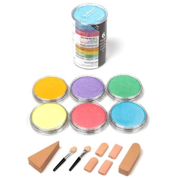 PanPastel Ultra Soft Artist Pastel Boya Pearlescent 6'lı Set 30062