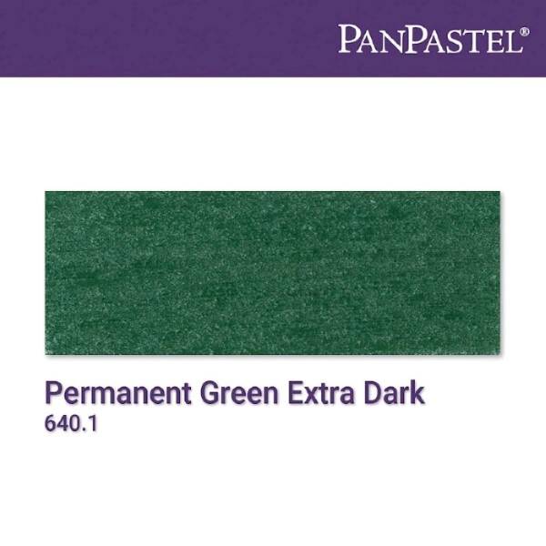PanPastel Ultra Soft Artist Pastel Boya Permanent Green Extra Dark 26401 - 4