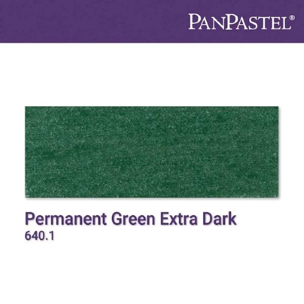 PanPastel Ultra Soft Artist Pastel Boya Permanent Green Extra Dark 26401