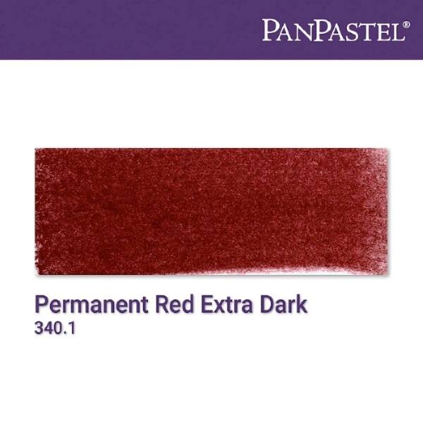 PanPastel Ultra Soft Artist Pastel Boya Permanent Red Extra Dark 23401 - 4