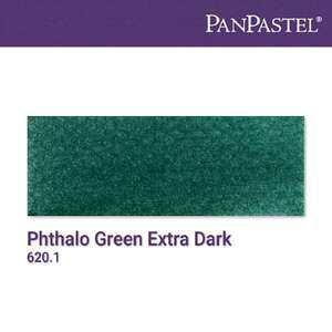 PanPastel Ultra Soft Artist Pastel Boya Phthalo Green Extra Dark 26201 - Thumbnail