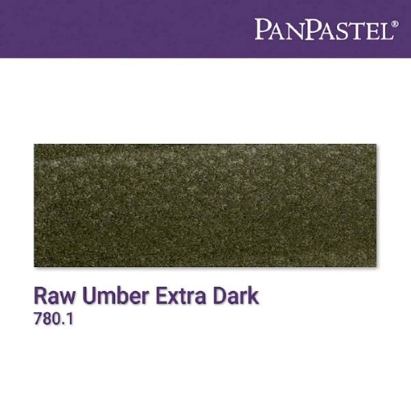 PanPastel Ultra Soft Artist Pastel Boya Raw Umber Extra Dark 27801 - 4