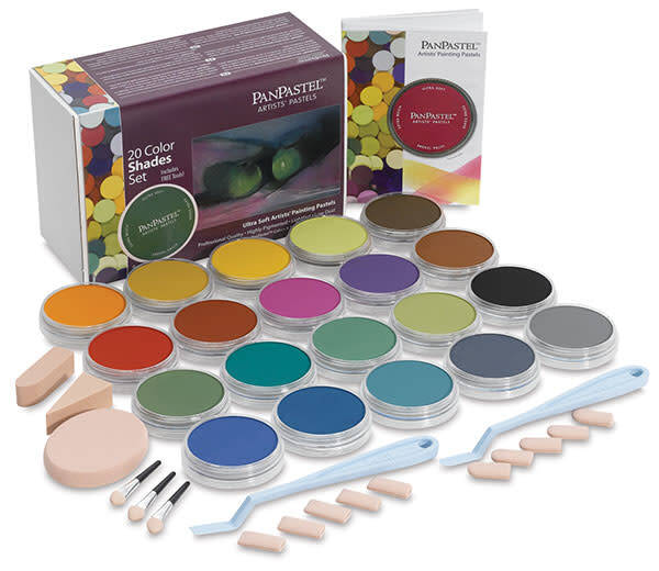 PanPastel Ultra Soft Artist Pastel Boya Shades 20'li Set - 1