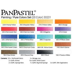 PanPastel Ultra Soft Artist Pastel Boya Pure 20'Li Set 30201 - 3