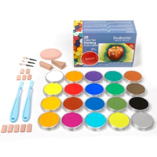 PanPastel Ultra Soft Artist Pastel Boya Pure 20'Li Set 30201 - 1