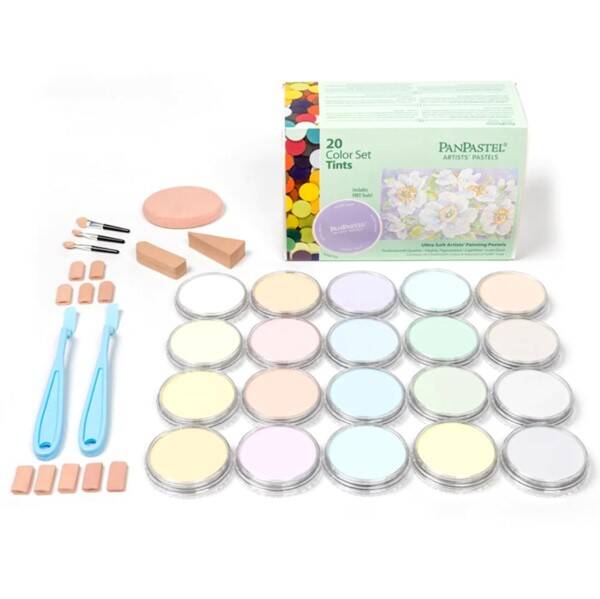 PanPastel Ultra Soft Artist Pastel Boya Tints 20'li Set 30204 - 1