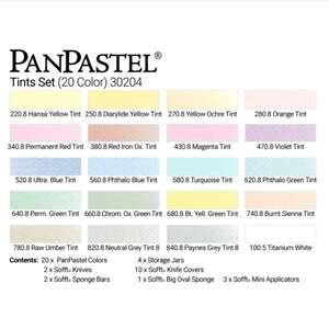 PanPastel Ultra Soft Artist Pastel Boya Tints 20'li Set 30204 - 3
