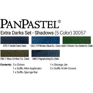 PanPastel Ultra Soft Artist Pastel Boya Shadow 5'li Set 30057 - 3