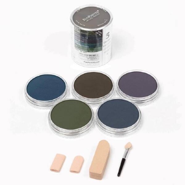 PanPastel Ultra Soft Artist Pastel Boya Shadow 5'li Set 30057 - 1