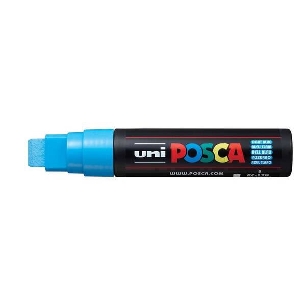 Uni Posca PC-17K Extra Broad Marker 15.0 mm Light Blue