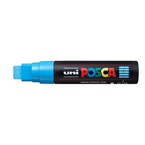 Uni Posca PC-17K Extra Broad Marker 15.0 mm Light Blue - 1