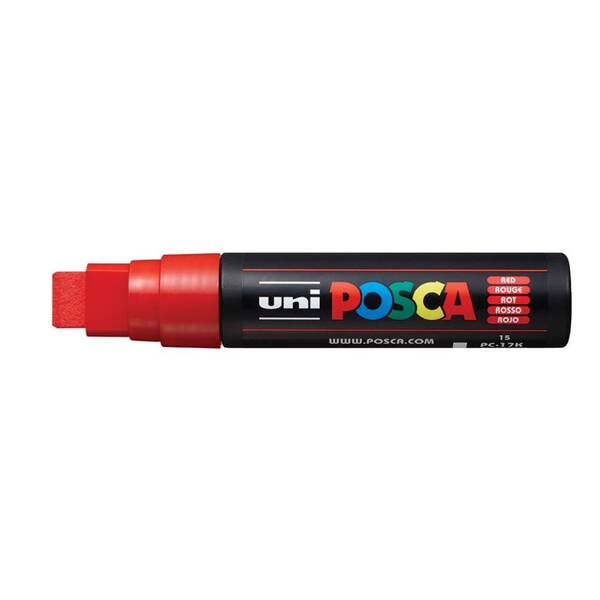 Uni Posca PC-17K Extra Broad Marker 15.0 mm Red
