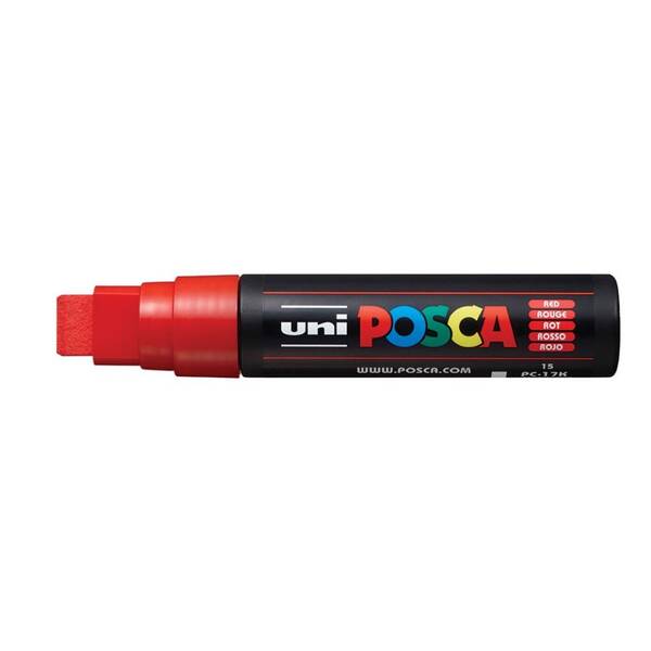 Uni Posca PC-17K Extra Broad Marker 15.0 mm Red - 1