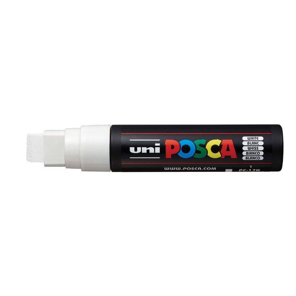 Uni Posca PC-17K Extra Broad Marker 15.0 mm White