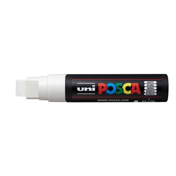 Uni Posca PC-17K Extra Broad Marker 15.0 mm White - 1