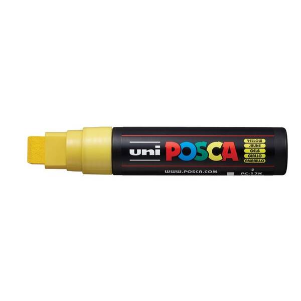 Uni Posca PC-17K Extra Broad Marker 15.0 mm Yellow