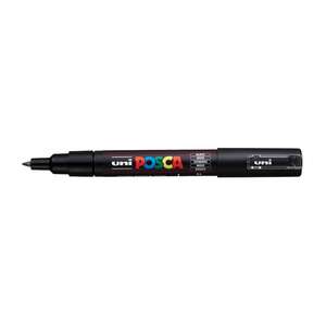 Uni Posca PC-1M Extra Fine Marker 0.7 mm Black - Uni