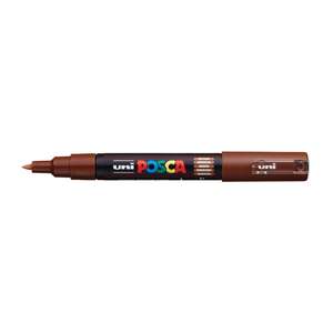 Uni Posca PC-1M Extra Fine Marker 0.7 mm Brown - Uni