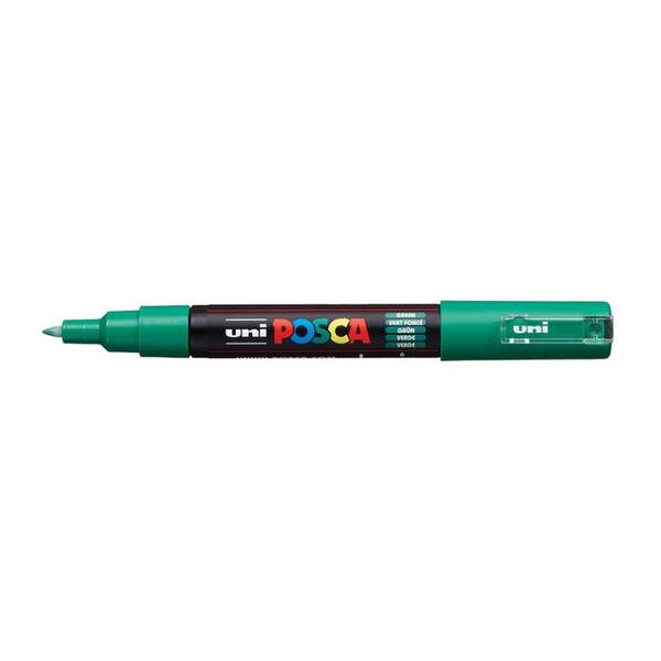 Uni Posca PC-1M Extra Fine Marker 0.7 mm Green